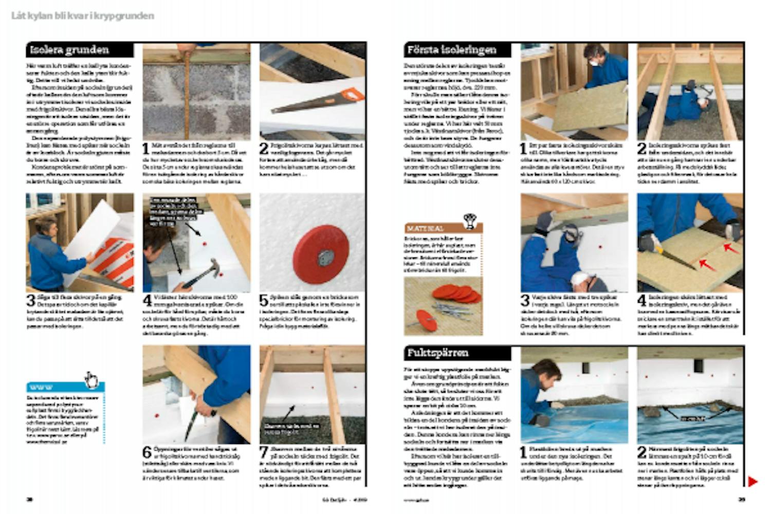 Isolera krypgrund själv Isolera krypgrund själv